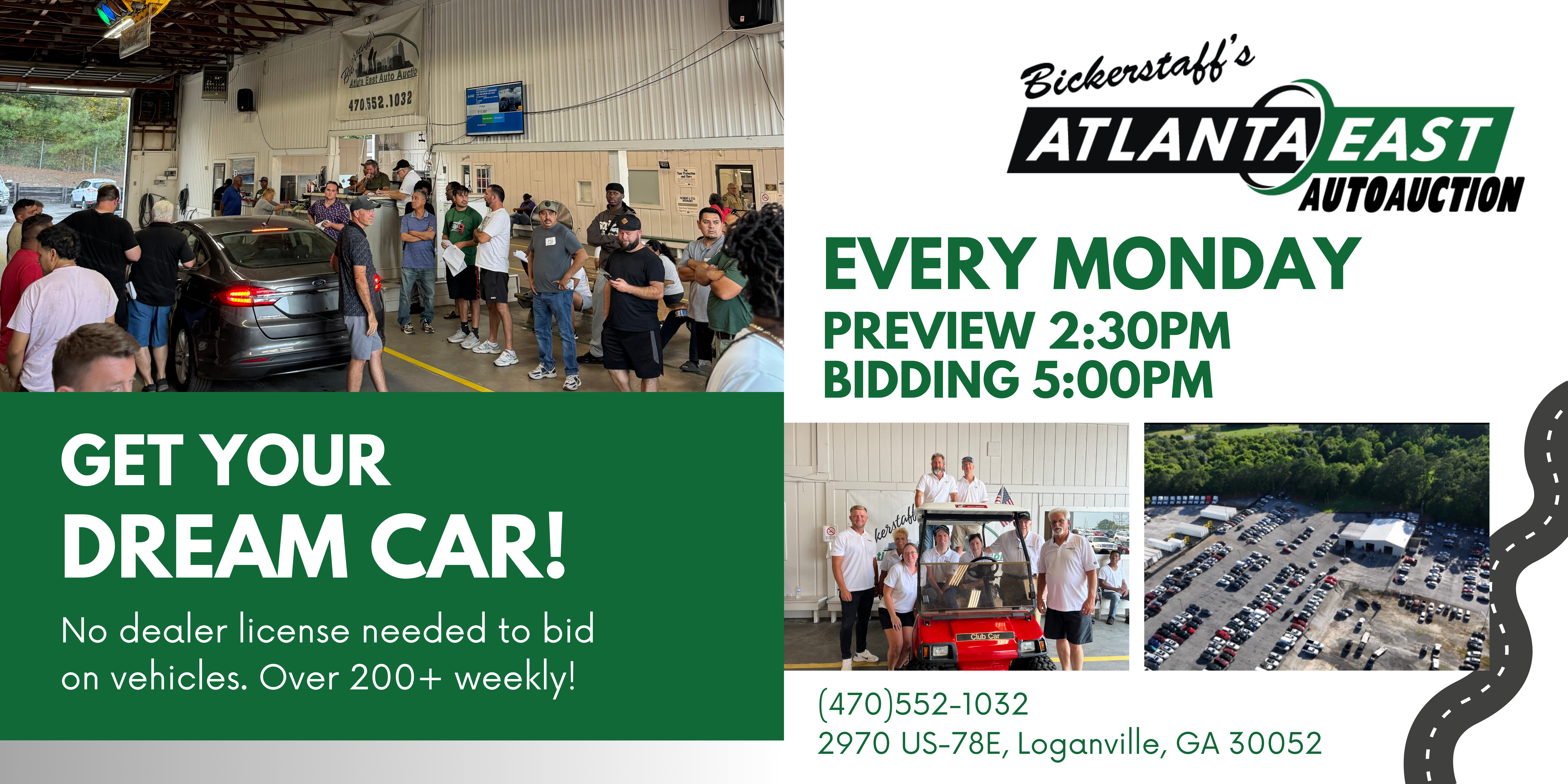 Atlanta East Auto Auction Ad